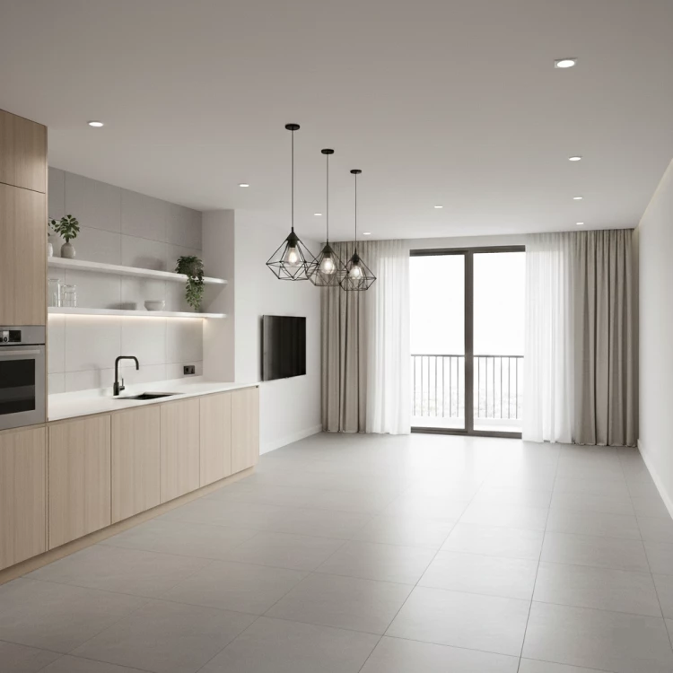 empoli vendesi appartamento di 5 vani con tre camere 2 bagni, logge terrazzi e giardino ingresso singolo cucina