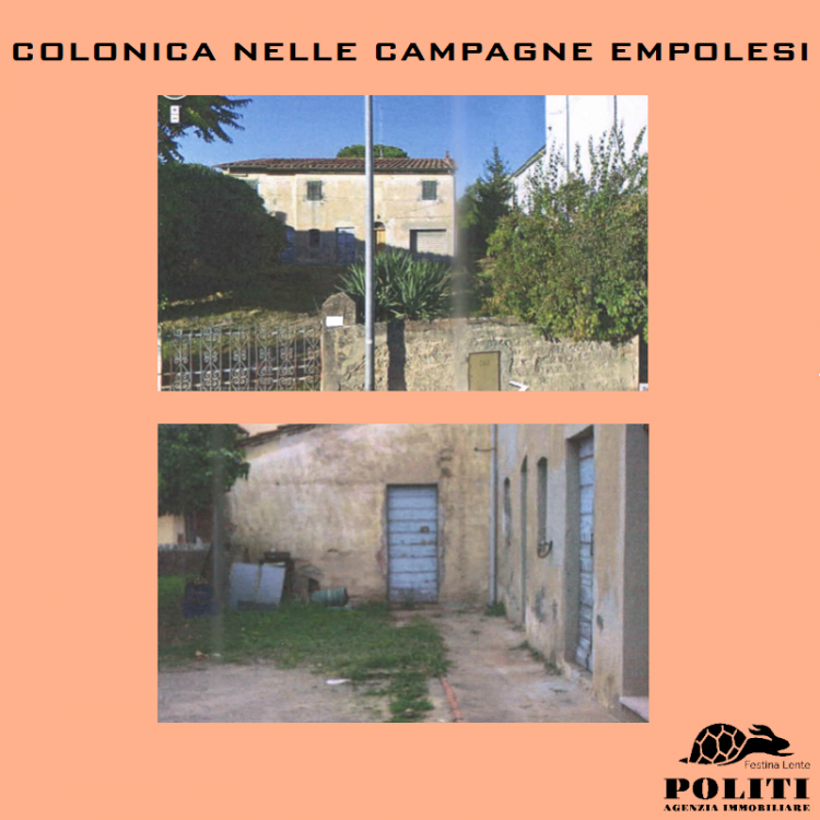 empoli prima campagna foto di una colonica in vendita