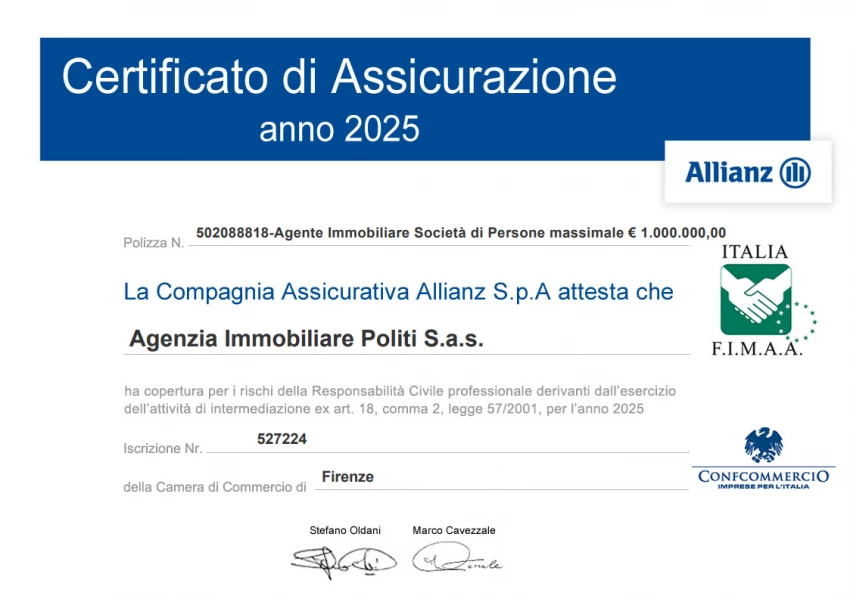 Assicurazione professionale per agenzie immobiliari anno 2025