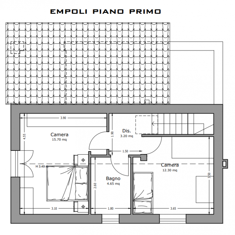 empoli ex fienile ristrutturato piano primo