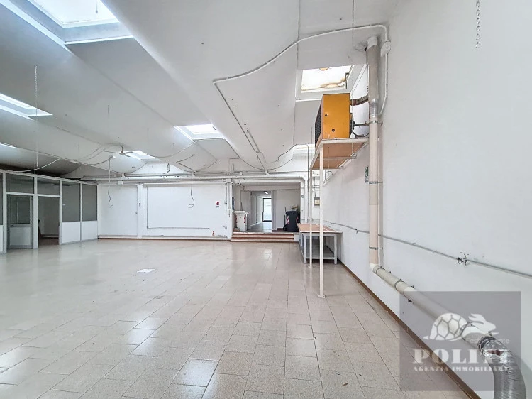 planimetria del magazzino fondo artigianale ad empoli pressi stazione interno libero