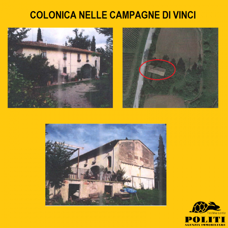 Vinci in zona silenziosa colonica in vendita