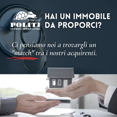 Hai un amico, un conoscente, una persona che vuol vendere casa? Chiamaci