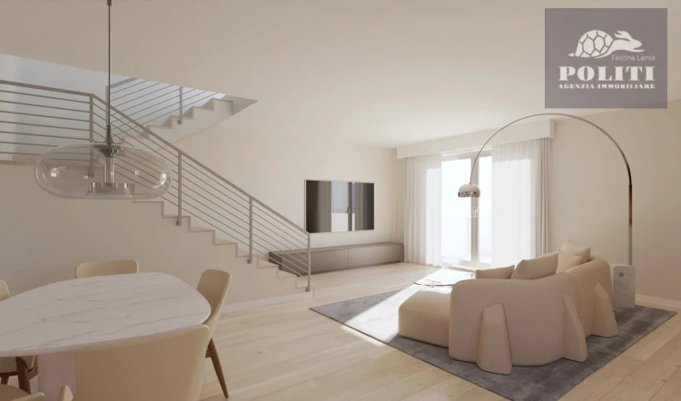 Nuova Costruzione Villa Bifamiliare a Limite Sull'Arno classe A4 con garage e giardino privato libera su tre lati