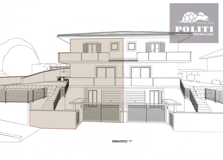 Nuova Costruzione Villa Bifamiliare a Limite Sull'Arno classe A4 con garage e giardino privato libera su tre lati
