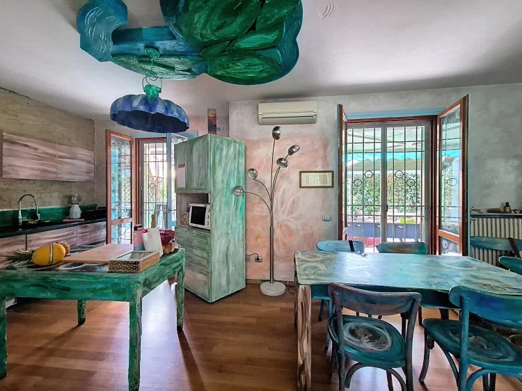 cucina casa in vendita montelupo fiorentino con ampio giardino