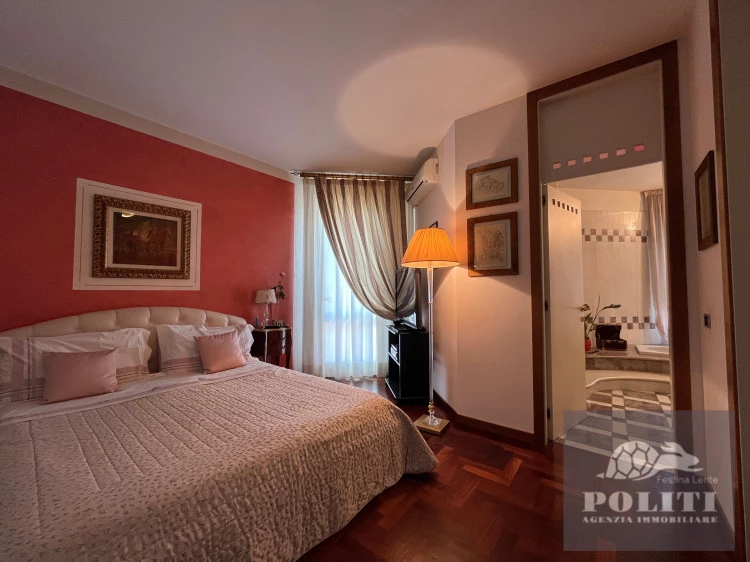 Camera padronale con bagno Lussuosa Villa Bifamiliare Cerreto Guidi con giardino privato con vista sulle colline toscane
